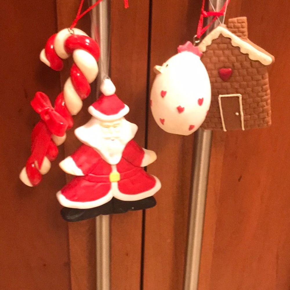Set of 4 Christmas ornaments